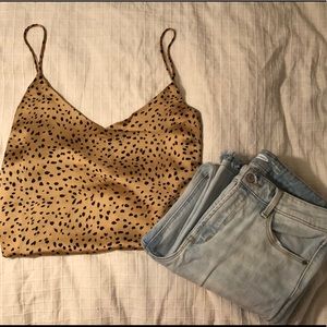 Forever 21 Leopard Tank
